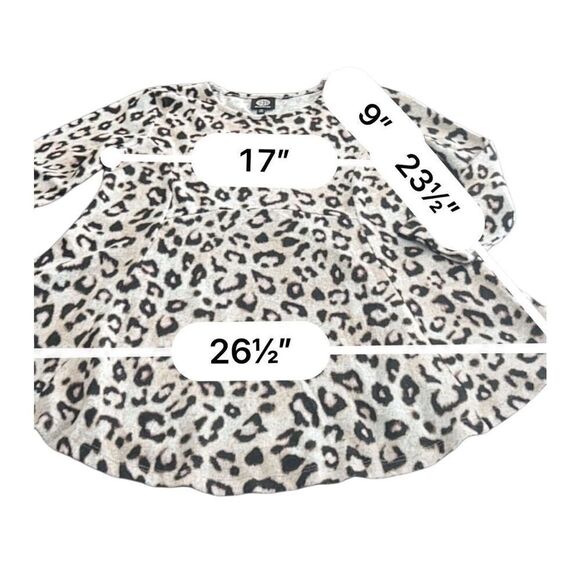 BOBEAU cheetah tee top size S - Picture 6 of 6